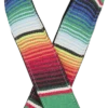 Fender Serape Strap, Green Multi, 2" - Fender -Zedem Sale Store 0992132541 merch frt 001 nr