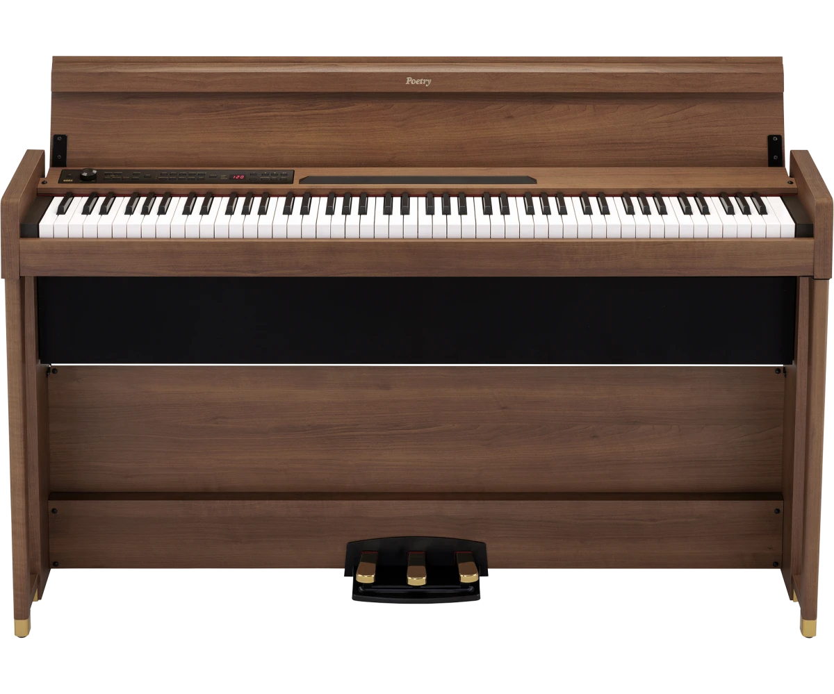 Korg POETRY 88-Key RH3 Chopin-Inspired Digital Piano - Wood Grain - Korg 1 Korg POETRY 88-Key RH3 Chopin-Inspired Digital Piano - Wood Grain - Korg