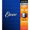Elixir Electric Guitar Strings Nanoweb Light Top Heavy Bottom 10-52 - Elixir 5 Elixir Electric Guitar Strings Nanoweb Light Top Heavy Bottom 10-52 - Elixir -Zedem Sale Store 12077 1 B