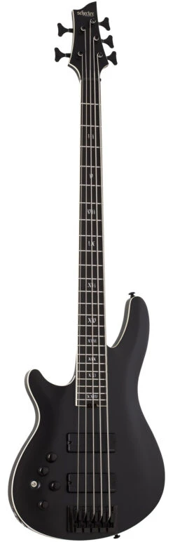 Schecter SLS Elite-5 "Evil Twin" Left-Handed Satin Black - Schecter