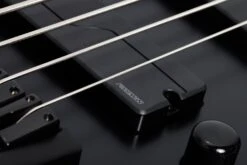 Schecter SLS Elite-5 "Evil Twin" Left-Handed Satin Black - Schecter -Zedem Sale Store 1397 SHC hqw zoom3