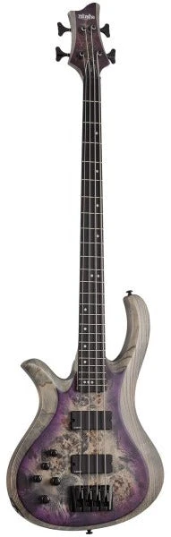 Schecter Riot-4 Left-Handed Aurora Burst - Schecter