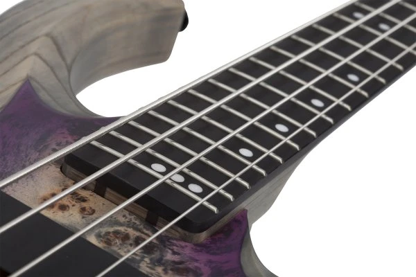 Schecter Riot-4 Left-Handed Aurora Burst - Schecter 10 Schecter Riot-4 Left-Handed Aurora Burst - Schecter - Image 10