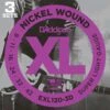 D'Addario EXL-120-3D 3-PACK Super Light Electric Guitar Strings 9-42 - D'Addario