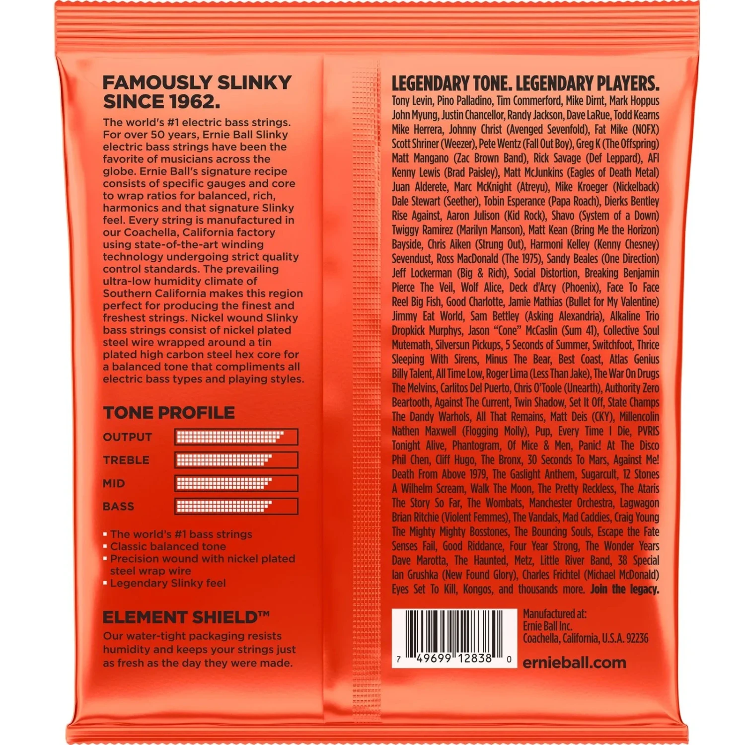 ERNIE BALL 6-String Bass 32-130 - Ernie Ball 2 ERNIE BALL 6-String Bass 32-130 - Ernie Ball - Image 2