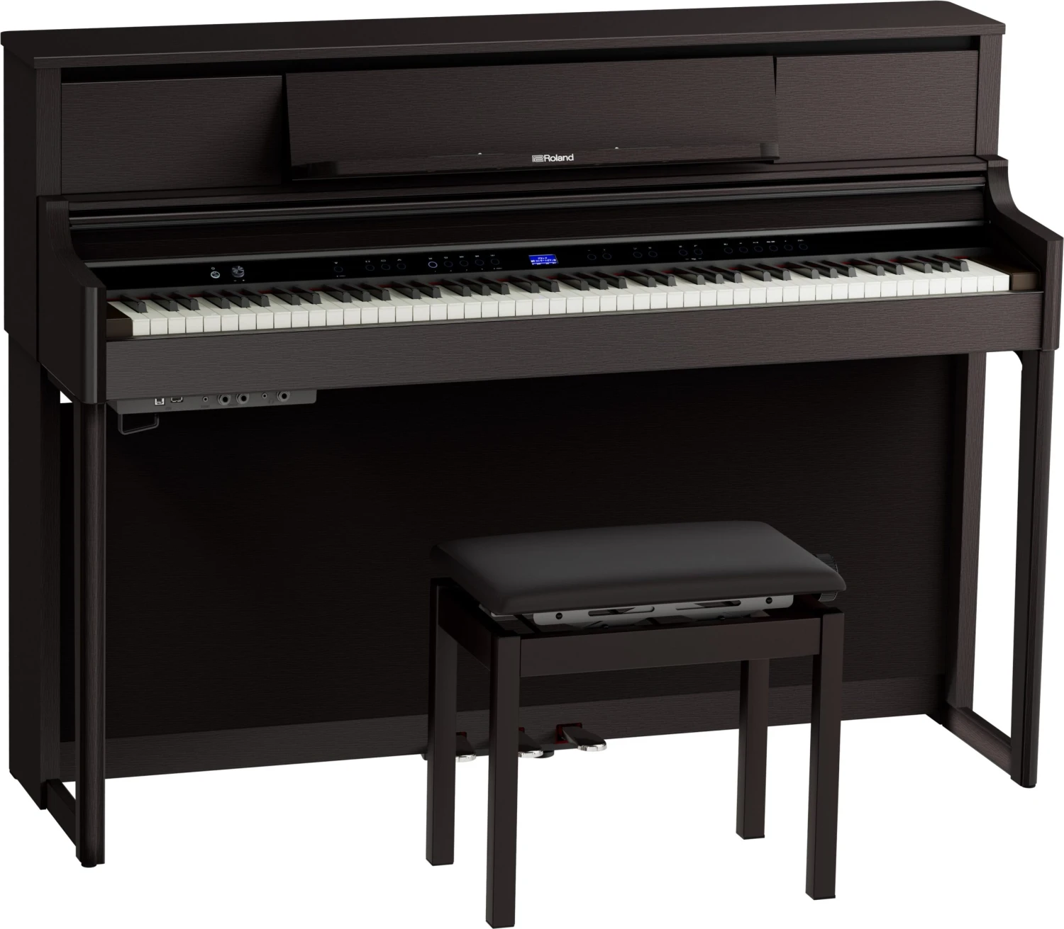 Roland LX-5-DR-WS Premium Upright Digital Piano - Dark Rosewood - Roland 3 Roland LX-5-DR-WS Premium Upright Digital Piano - Dark Rosewood - Roland - Image 3