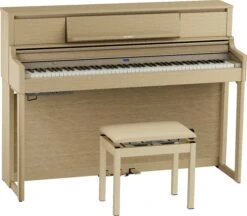 Roland LX-5-LA-WS Premium Upright Digital Piano - Light Oak - Roland 5 Roland LX-5-LA-WS Premium Upright Digital Piano - Light Oak - Roland -Zedem Sale Store 17 LX 5 LA JP DR2 W BENCH