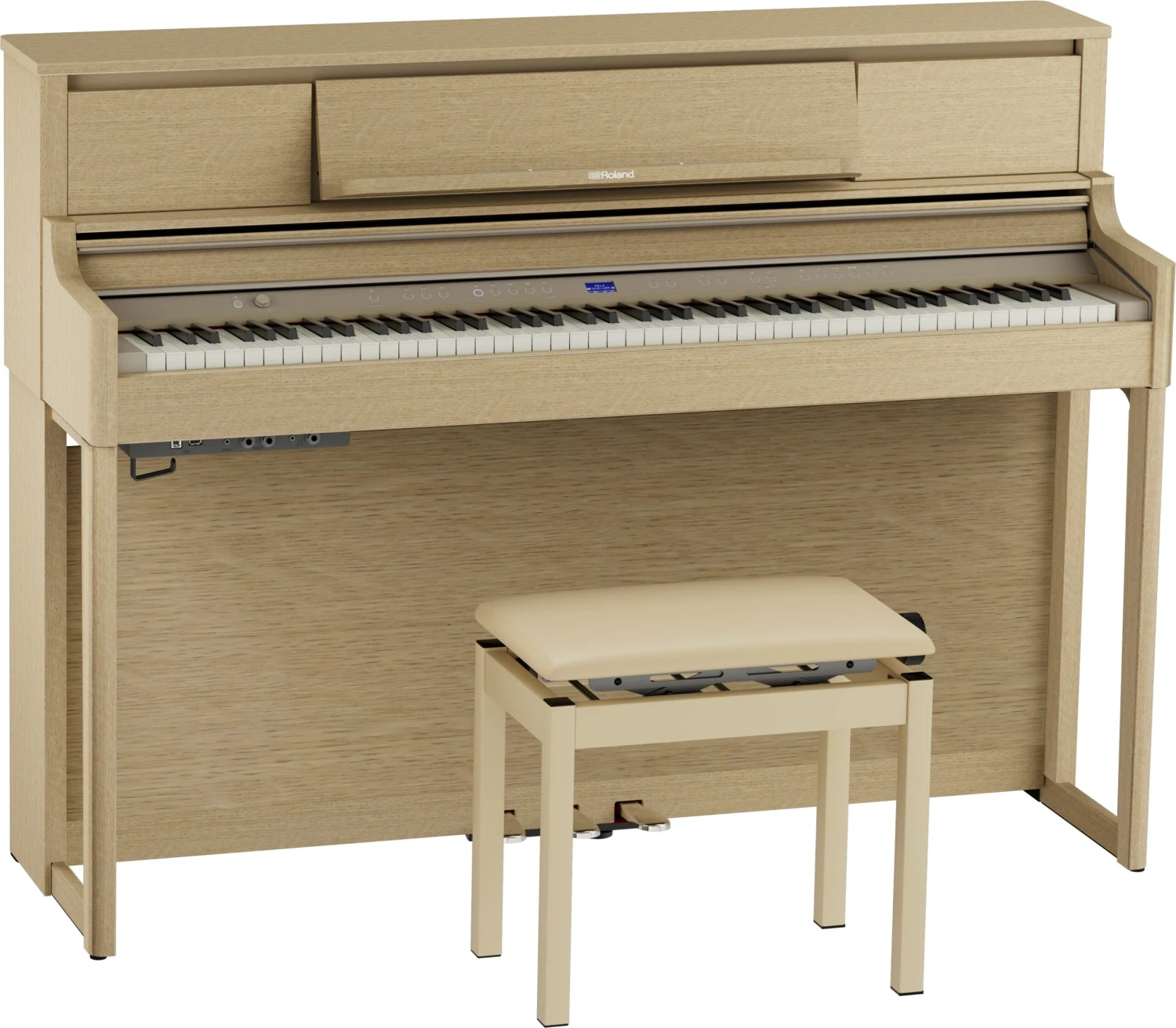 Roland LX-5-LA-WS Premium Upright Digital Piano - Light Oak - Roland 3 Roland LX-5-LA-WS Premium Upright Digital Piano - Light Oak - Roland - Image 3