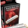 Hohner Marine Band 1896 Classic Harmonica - Bb - Hohner 3 Hohner Marine Band 1896 Classic Harmonica - Bb - Hohner -Zedem Sale Store 1896BX BF hqw BOXVIEW
