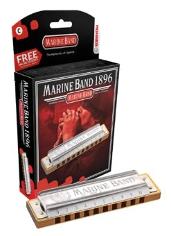 Hohner Marine Band 1896 Classic Harmonica - E - Hohner