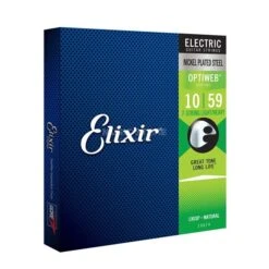 Elixir Electric Guitar Strings Optiweb 7 String Light-Heavy 10-59 - Elixir