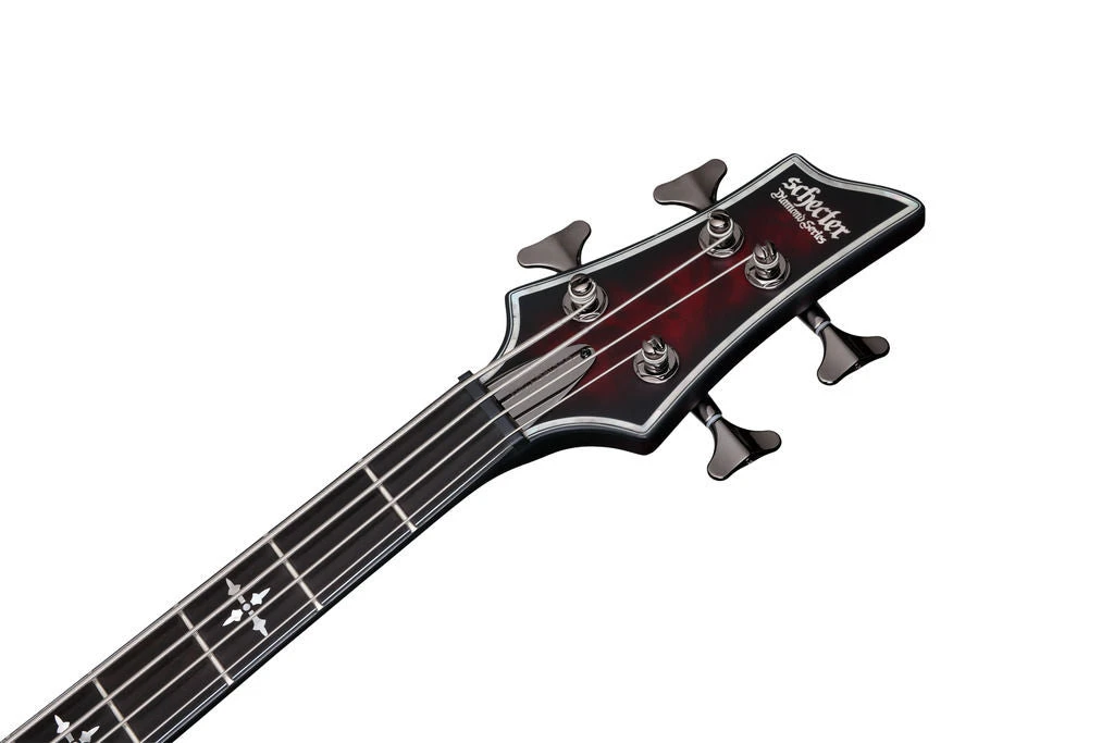 Schecter Hellraiser Extreme-4 Crimson Red Burst Satin - Schecter 6 Schecter Hellraiser Extreme-4 Crimson Red Burst Satin - Schecter - Image 6