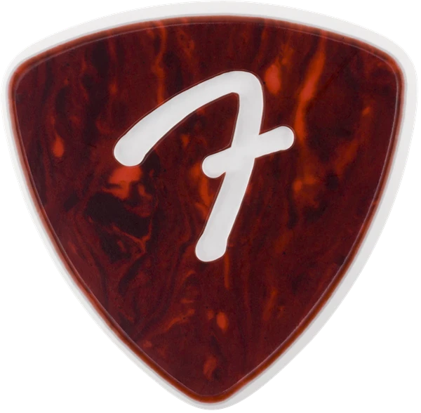 Fender F Grip Picks, 346 Shape - 3 Pack - Fender 1 Fender F Grip Picks, 346 Shape - 3 Pack - Fender