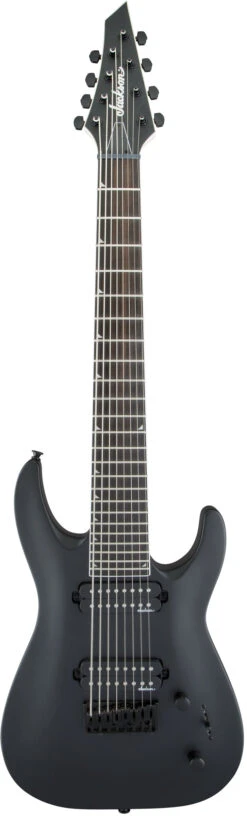 Jackson JS Series Dinky Arch Top JS32-8 DKA HT, Amaranth Fingerboard, Satin Black - Jackson