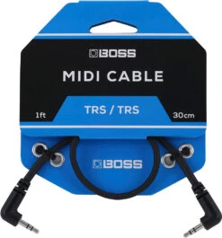 BOSS 3.5mm TRS-TRS Cable 1ft/30cm - Boss