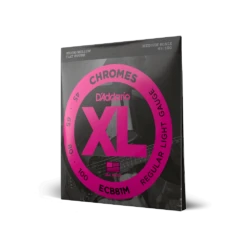 D'Addario ECB81M - Chromes Flat Wound MEDIUM SCALE 45-100 - D'Addario