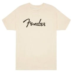 Fender Fender Spaghetti Logo T-Shirt, Olympic White, S - Fender