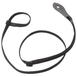 Levy's Mandolin Series 3/8" Wide Cotton Mandolin Strap, Black - Levy's