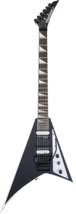 Jackson JS Series Rhoads JS32, Amaranth Fingerboard, Black With White Bevels - Jackson