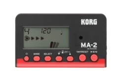 Korg MA2BKRD Digital LCD Metronome - Black/Red - Korg