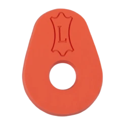 Levy's Ring Block 2 Pair Of Rubber Guitar Strap Blocks, Orange - Levy's