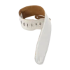Levy's Heritage Crafted Series 3 1/2" Wide Garment Leather Bass Strap, White - Levy's -Zedem Sale Store 1 9fccb294 14a0 4435 aa58 7ab0eedd5239
