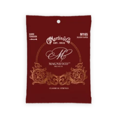 Martin M165 Magnifico Classical, Hard Tension, Silverplated, Tie End - Martin