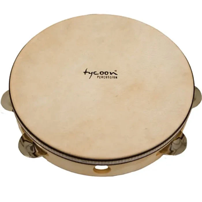 Tycoon Tambourine W/ Head Single Row - Tycoon 1 Tycoon Tambourine W/ Head Single Row - Tycoon