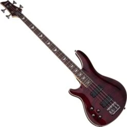 Schecter Omen Extreme-4 Left-Handed Black Cherry - Schecter -Zedem Sale Store 2046 SHC2