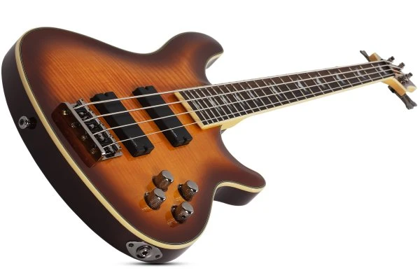 Schecter Omen Extreme-4 Vintage Sunburst - Schecter 3 Schecter Omen Extreme-4 Vintage Sunburst - Schecter - Image 3