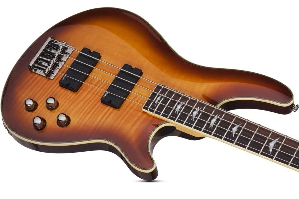 Schecter Omen Extreme-4 Vintage Sunburst - Schecter 4 Schecter Omen Extreme-4 Vintage Sunburst - Schecter - Image 4