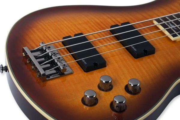 Schecter Omen Extreme-4 Vintage Sunburst - Schecter 6 Schecter Omen Extreme-4 Vintage Sunburst - Schecter - Image 6
