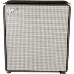 Fender Rumble 410 Cabinet (V3) - Black/Silver - Fender