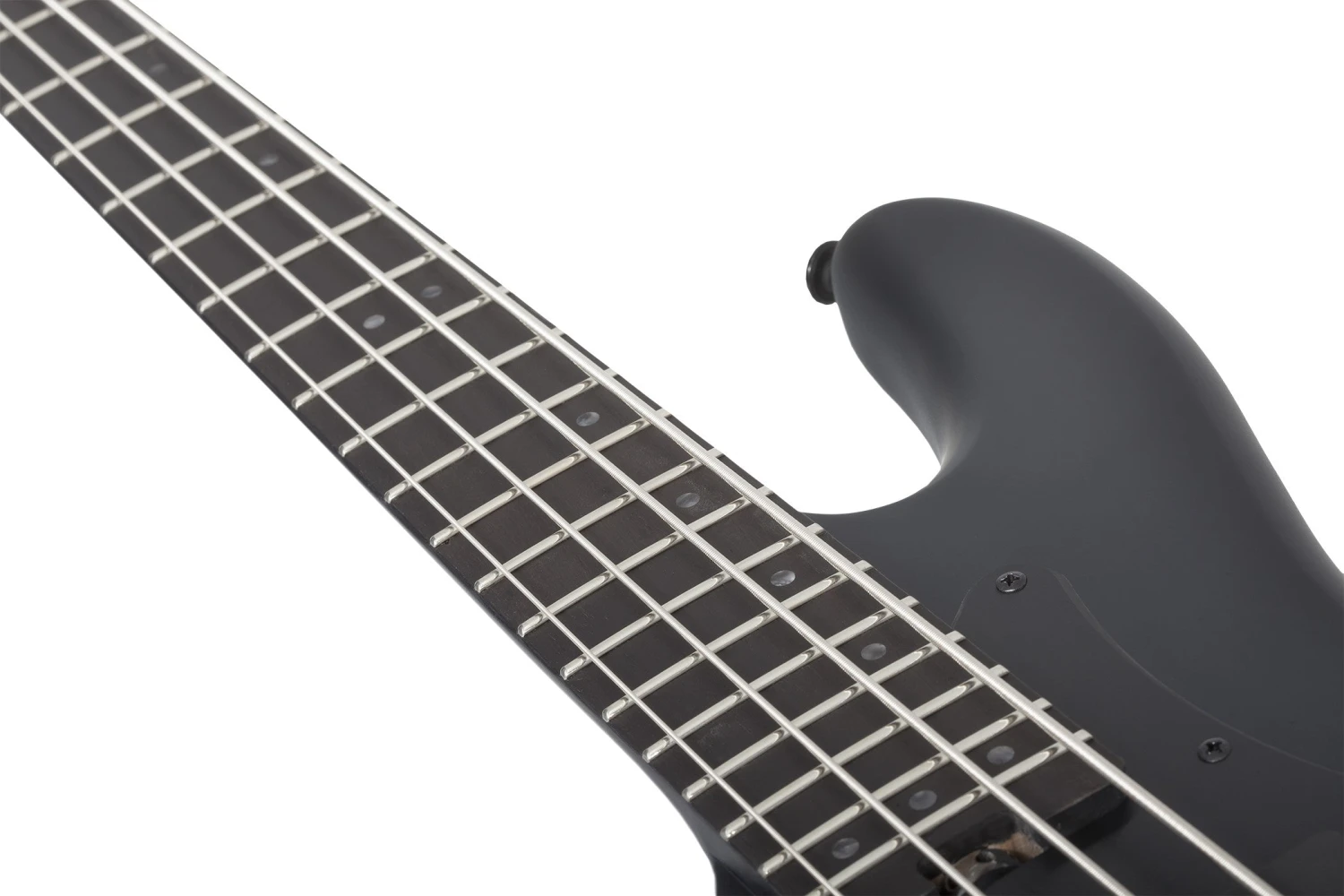 Schecter Stiletto-4 Stealth Pro Left-Handed Satin Black - Schecter 7 Schecter Stiletto-4 Stealth Pro Left-Handed Satin Black - Schecter - Image 7