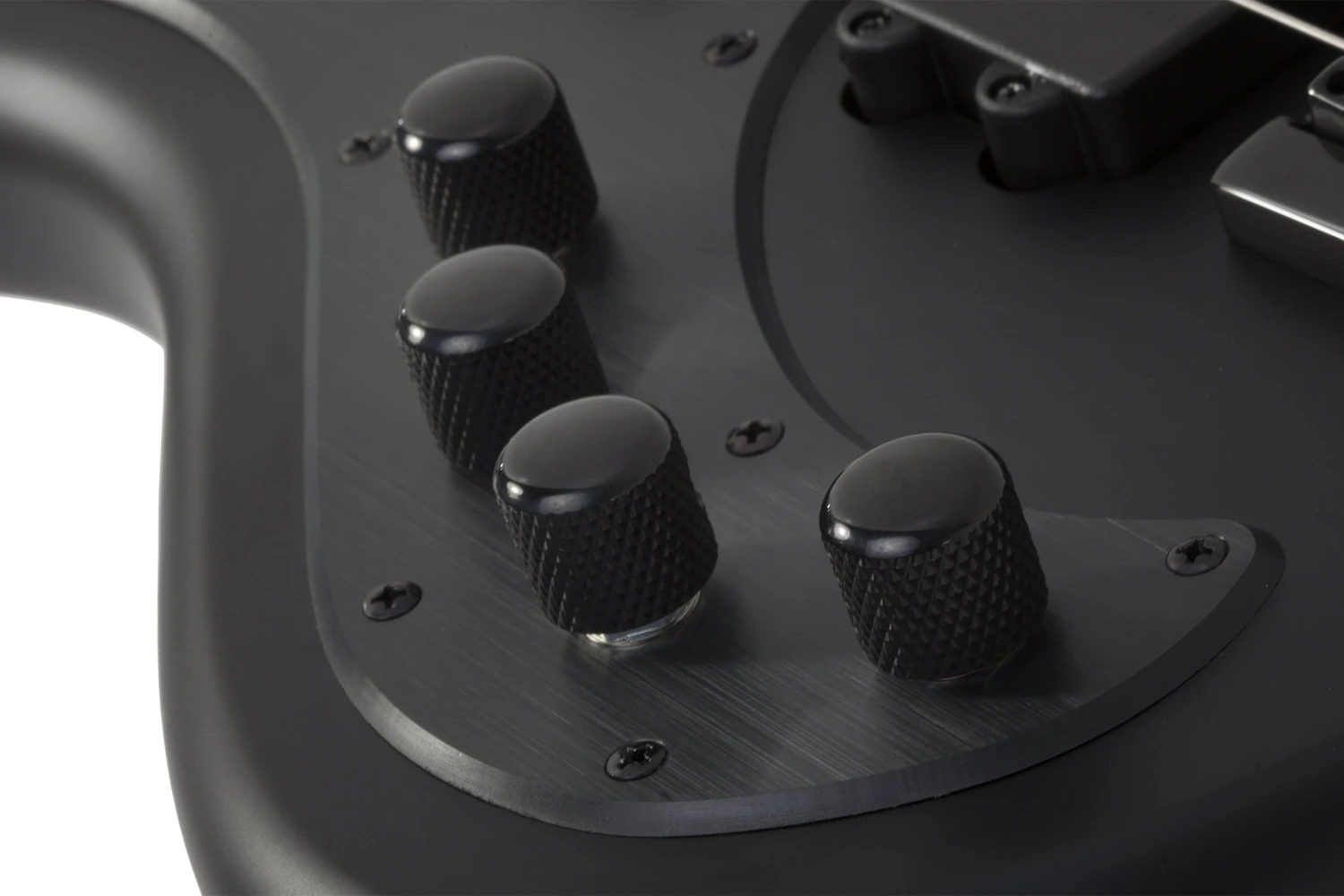 Schecter Stiletto-4 Stealth Pro Left-Handed Satin Black - Schecter 6 Schecter Stiletto-4 Stealth Pro Left-Handed Satin Black - Schecter - Image 6