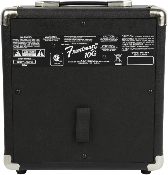 Fender Frontman 10G 10W Guitar Amplifier - Fender 4 Fender Frontman 10G 10W Guitar Amplifier - Fender - Image 4