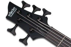 Schecter Stiletto Stealth-5 Left-Handed Satin Black - Schecter -Zedem Sale Store 2527 SHC hqw TOP