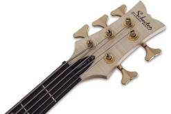 Schecter Stiletto Custom-5 Left-Handed Natural - Schecter -Zedem Sale Store 2542 SHC hqw top
