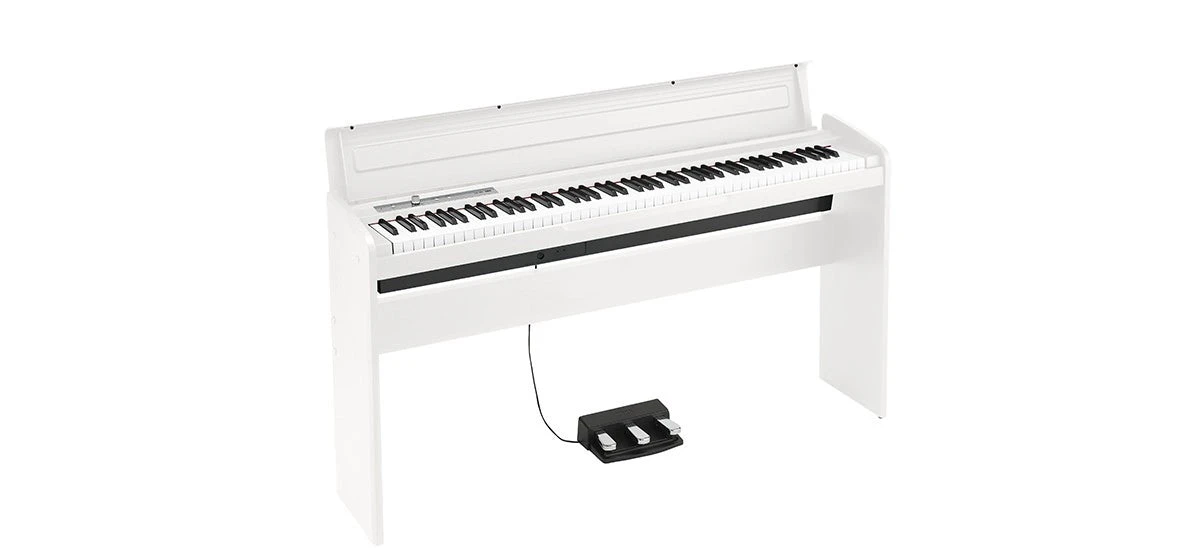 Korg LP180-WH 88-Key Digital Piano With Three-Pedal Unit – White - Korg 2 Korg LP180-WH 88-Key Digital Piano With Three-Pedal Unit – White - Korg - Image 2