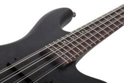 Schecter Stiletto Studio-8 See Thru Black Satin - Schecter -Zedem Sale Store 2742 SHC hqw zoom3