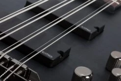 Schecter Stiletto Studio-8 See Thru Black Satin - Schecter -Zedem Sale Store 2742 SHC hqw zoom5