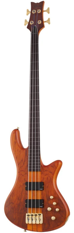 Schecter Stiletto Studio-4 FL Honey Satin - Schecter