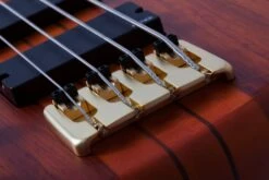 Schecter Stiletto Studio-4 FL Left-Handed Honey Satin - Schecter -Zedem Sale Store 2765 SHC hqw zoom4