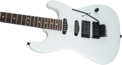 Charvel USA Select San Dimas Style 1 HSS FR, Rosewood Fingerboard, Snow Blind Satin - Charvel -Zedem Sale Store 2835203776 gtr cntbdyleft 001 nr