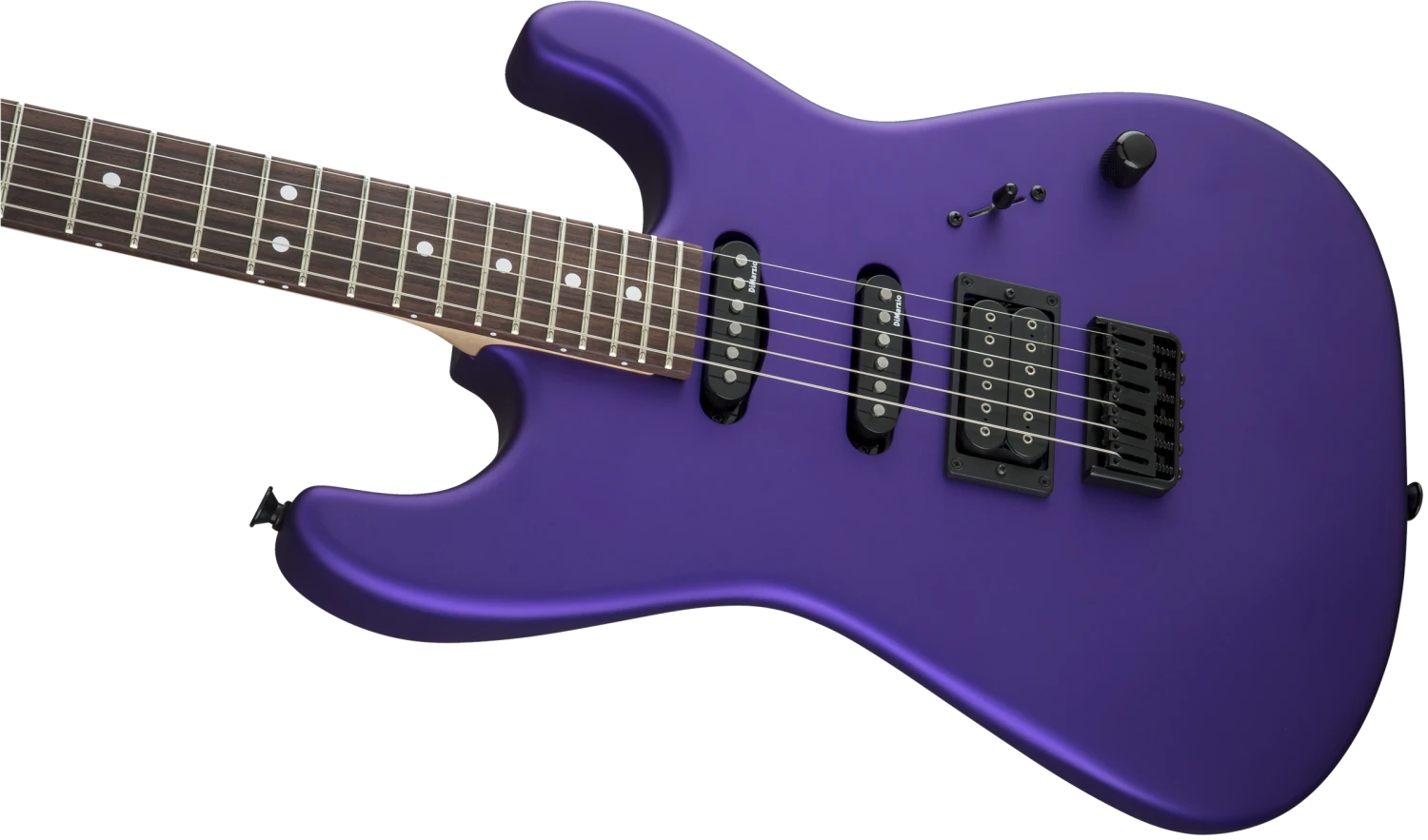 Charvel USA Select San Dimas Style 1 HSS HT, Rosewood Fingerboard, Satin Plum - Charvel 5 Charvel USA Select San Dimas Style 1 HSS HT, Rosewood Fingerboard, Satin Plum - Charvel - Image 5