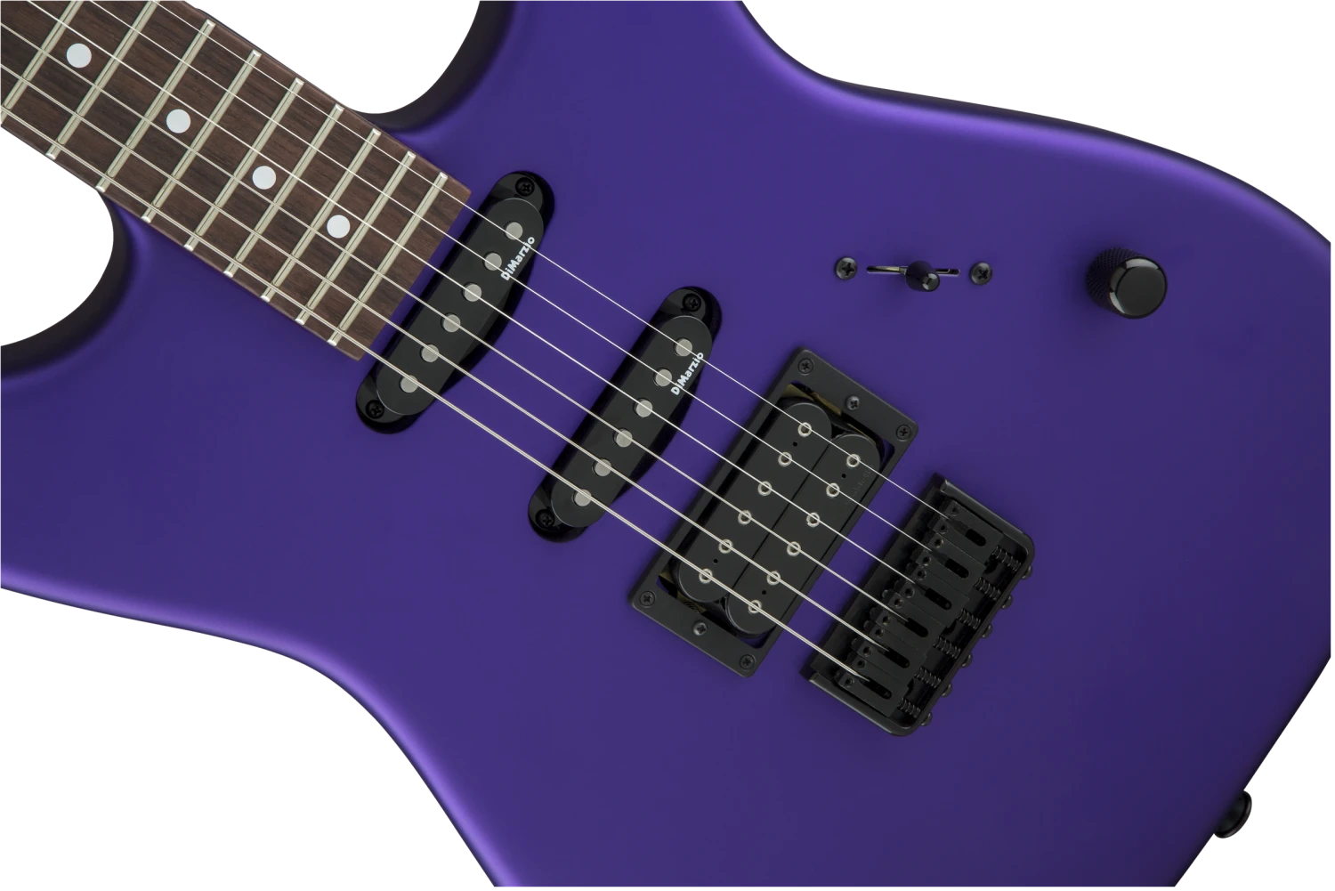 Charvel USA Select San Dimas Style 1 HSS HT, Rosewood Fingerboard, Satin Plum - Charvel 7 Charvel USA Select San Dimas Style 1 HSS HT, Rosewood Fingerboard, Satin Plum - Charvel - Image 7