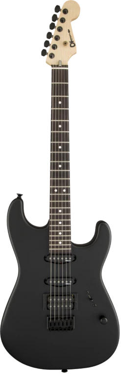 Charvel USA Select San Dimas Style 1 HSS HT, Rosewood Fingerboard, Pitch Black - Charvel