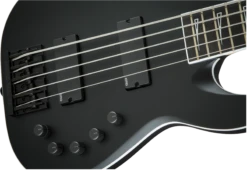 Jackson USA Signature David Ellefson Concert Bass CB V, Ebony Fingerboard, Satin Black - Jackson 12 Jackson USA Signature David Ellefson Concert Bass CB V, Ebony Fingerboard, Satin Black - Jackson -Zedem Sale Store 2856800000 gtr frtbdydtl 001 nr