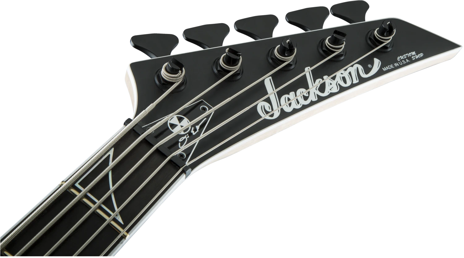 Jackson USA Signature David Ellefson Concert Bass CB V, Ebony Fingerboard, Satin Black - Jackson 9 Jackson USA Signature David Ellefson Concert Bass CB V, Ebony Fingerboard, Satin Black - Jackson - Image 9
