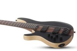 Schecter Charles Berthoud CB-4 Left-Handed See Thru Black Satin - Schecter -Zedem Sale Store 2872 SHC hqw 2